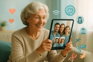 Tecnologia Para Idosos: Como a IA Combate a Solidão e Conecta Gerações”
