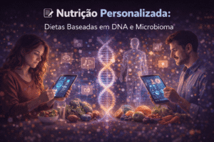 📝 Nutrição Personalizada: Dietas Baseadas em DNA e Microbioma